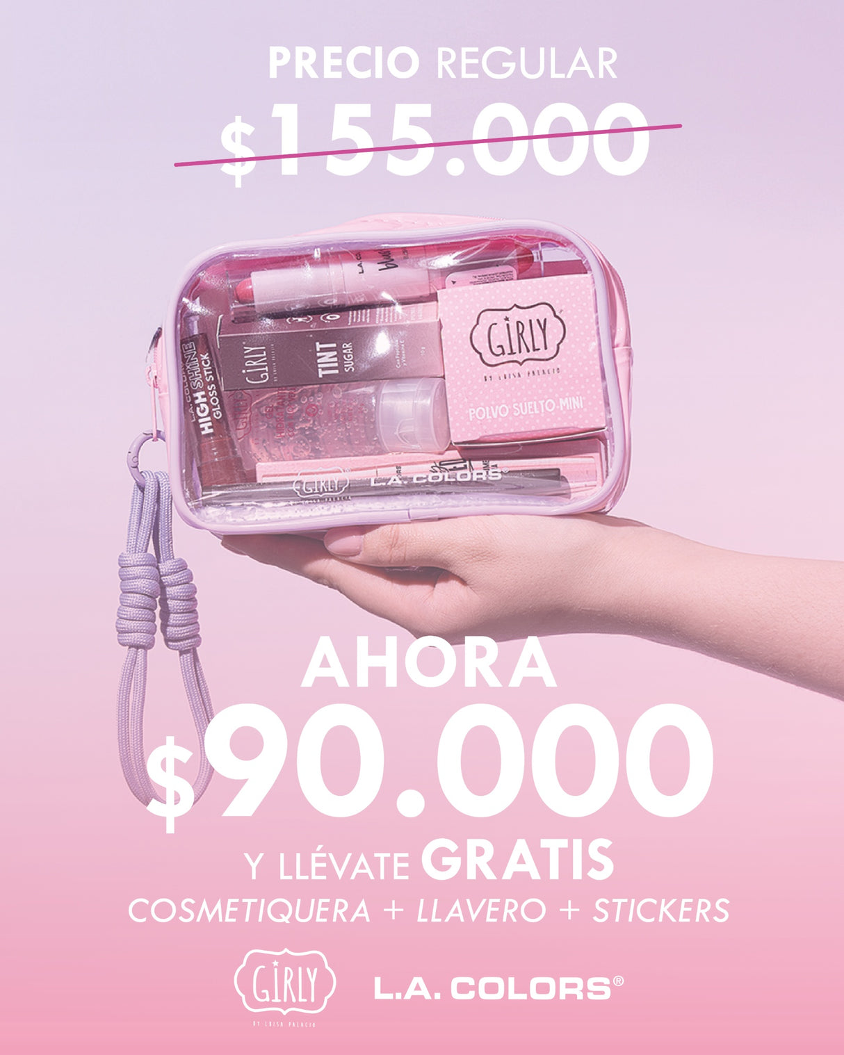 KIT COLLAB GIRLY- L.A. COLORS